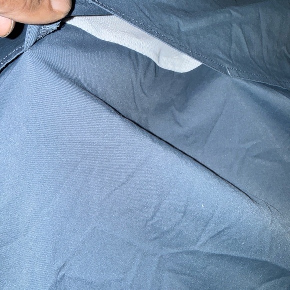 Poncho Long Sleeve Blue magnetic  Button Down shirt 2XL - Picture 11 of 11